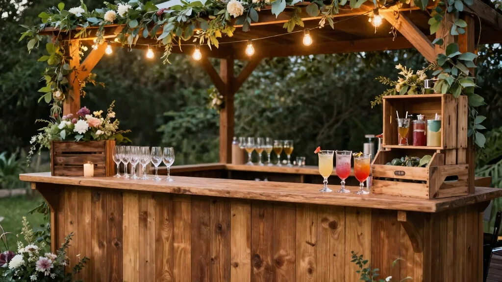 14 Bar Decorations Wedding Ideas That Look Stylish