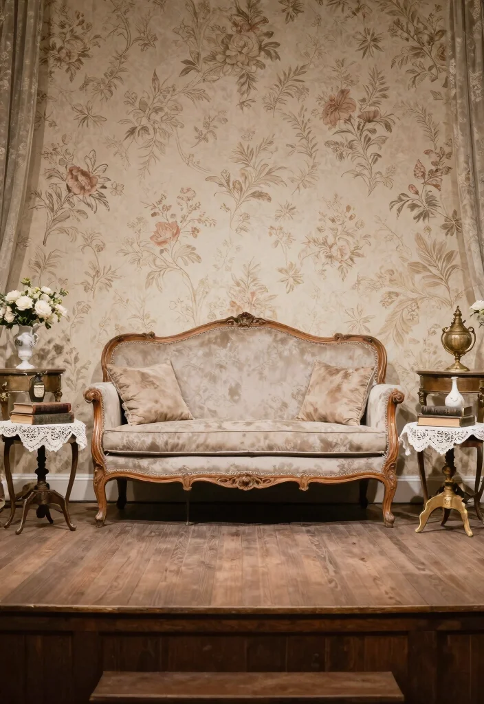 14 Simple Wedding Stage Decorations Indoor Ideas That Feel Chic 38 14 Simple Wedding Stage Decorations Indoor Ideas That Feel Chic - 8. Vintage-Inspired Decor 1