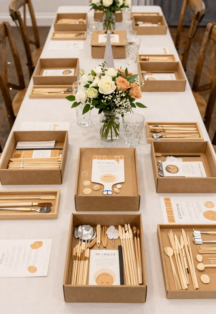 14 Table Decorations Wedding Simple Ideas That Shine - 14. DIY Table Decor Kits 1