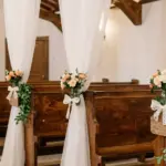 14 Wedding Pew Decorations Church Ideas With Soft Elegance