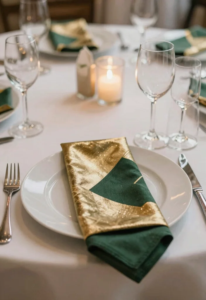 14 Wedding Table Napkins Ideas That Elevate Every Setting - 10. Themed Napkin Designs 1