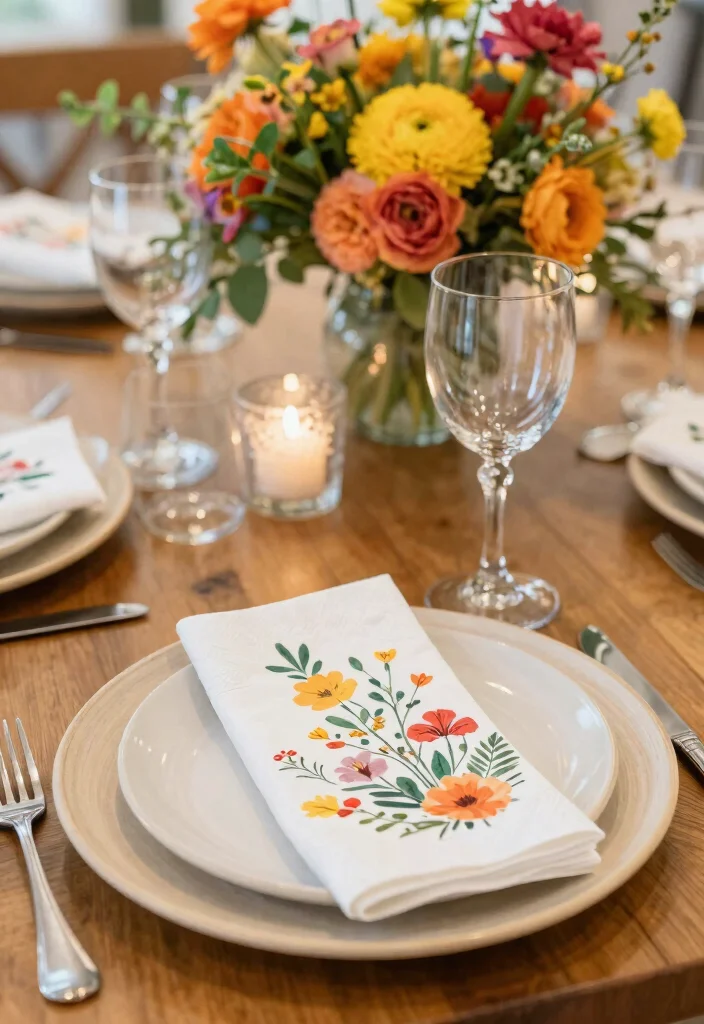 14 Wedding Table Napkins Ideas That Elevate Every Setting - 4. Biodegradable Paper Napkins 1