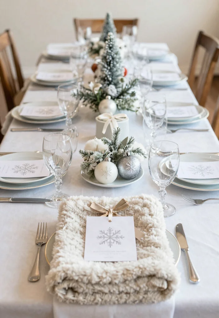 14 Winter Wedding Table Decorations Ideas With Cozy Elegance - 14. Themed Favors 1