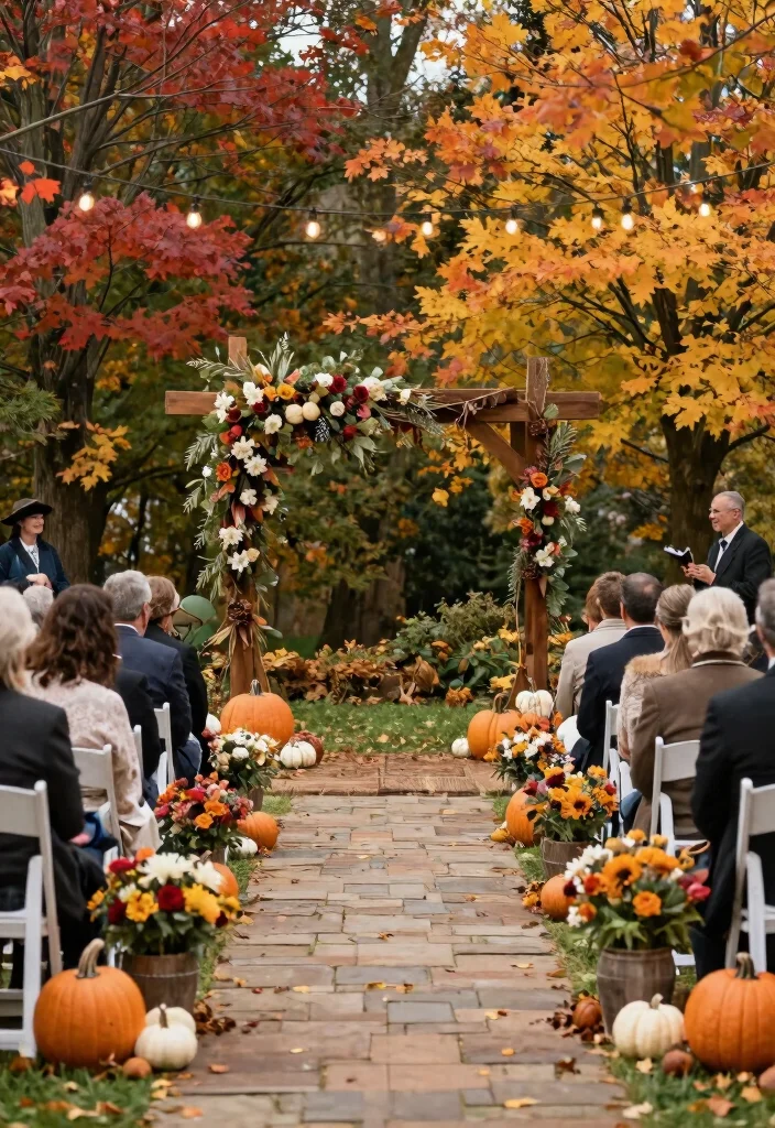 15 Fall Wedding Aisle Decorations Outdoor Ideas With Cozy Vibes - Conclusion 1