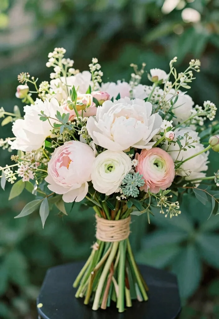15 Floral Decorations Wedding Ideas With Fresh Romance - 2. Eco-Chic Bridal Bouquets 1