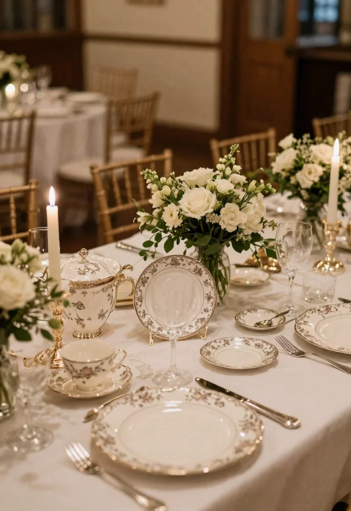 15 Main Table Wedding 2026 Trending Ideas That Steal the Spotlight - 11. Personal Touches with Family Heirlooms 1