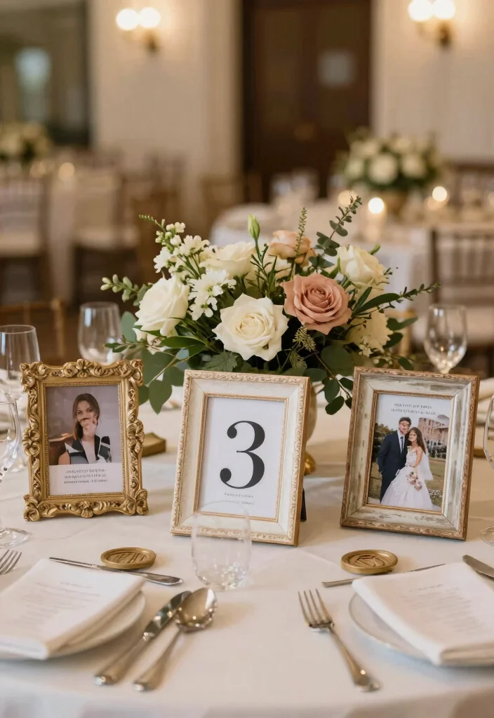 15 Main Table Wedding 2026 Trending Ideas That Steal the Spotlight - 12. Creative Table Numbers 1