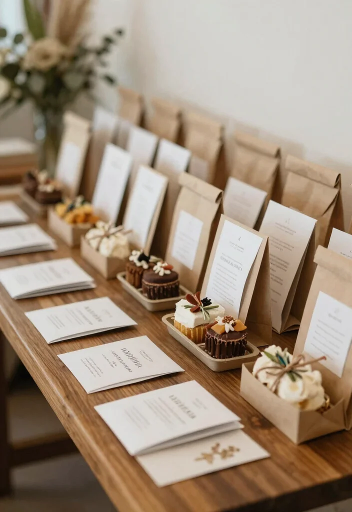15 Main Table Wedding 2026 Trending Ideas That Steal the Spotlight - 13. Sustainable Favors 1