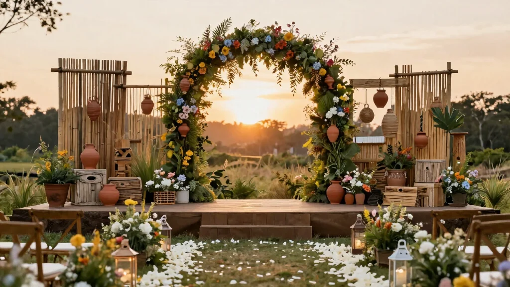 15 Stage Backdrop Wedding Ideas That Make a Statement
