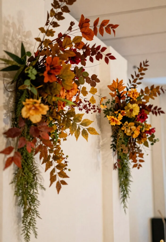 15 Wall Wedding Decorations Ideas That Transform Your Venue - 14. Seasonal Decor Elements 1