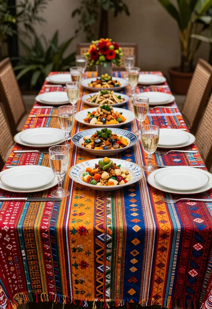 15 Wedding Shower Table Decorations Ideas That Look Sweet - 12. Cultural Celebration 1