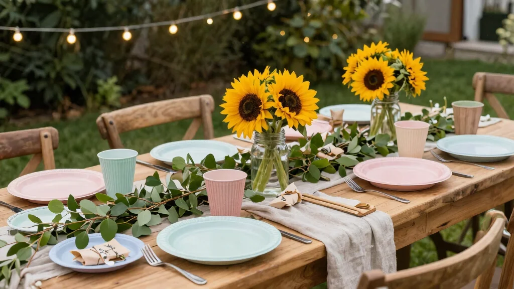 15 Wedding Shower Table Decorations Ideas That Look Sweet
