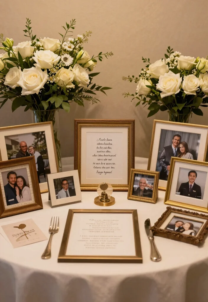 16 Head Table Decorations Wedding Ideas That Stand Out - 15. Incorporating Personal Touches 1