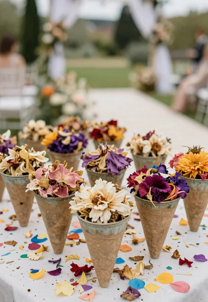 16 Home Wedding Decorations 2026 Trending Ideas That Feel Intimate & Beautiful - 6. Biodegradable Confetti 1