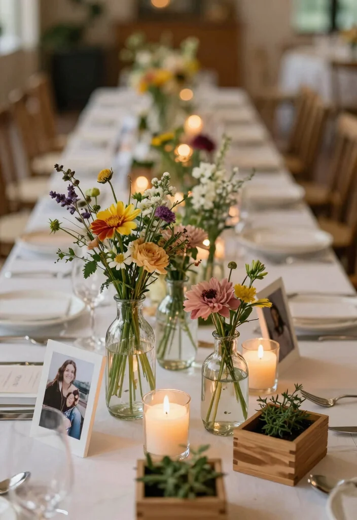 16 Indian Wedding Hall Decorations Ideas With Grand Style - 3. Elegant Centerpieces 1