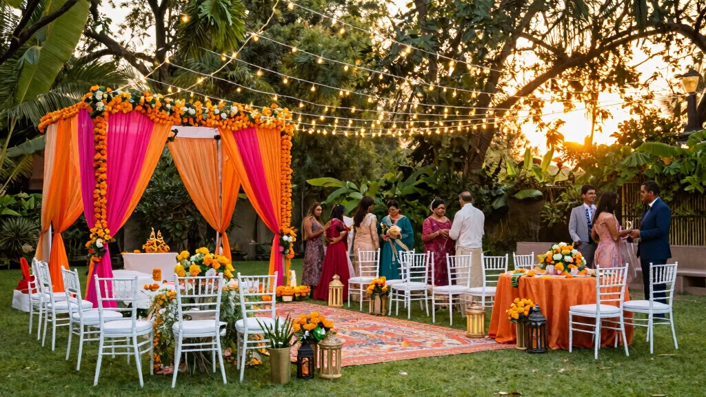 16 Outdoor Wedding Decorations Indian Ideas With Vibrant Charm