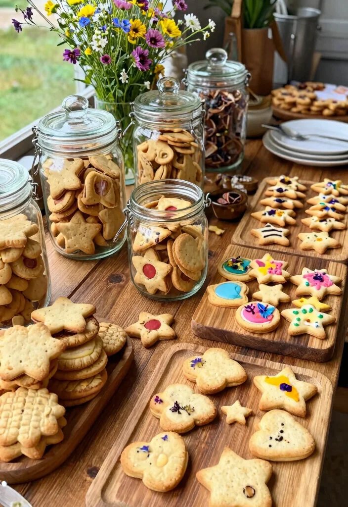 16 Rustic Wedding Dessert Table Ideas With Cozy Charm - 2. DIY Rustic Cookies 1
