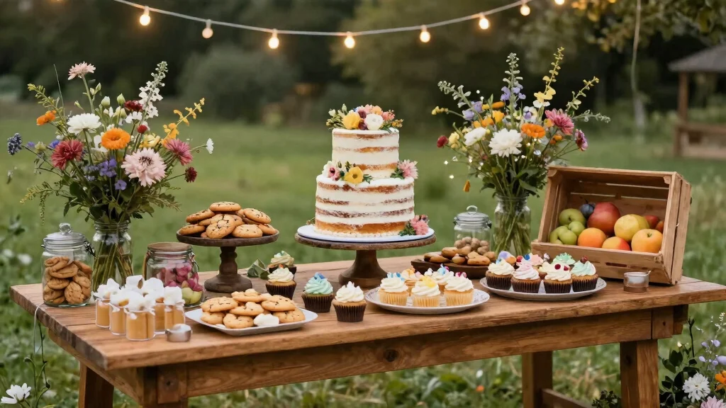16 Rustic Wedding Dessert Table Ideas With Cozy Charm