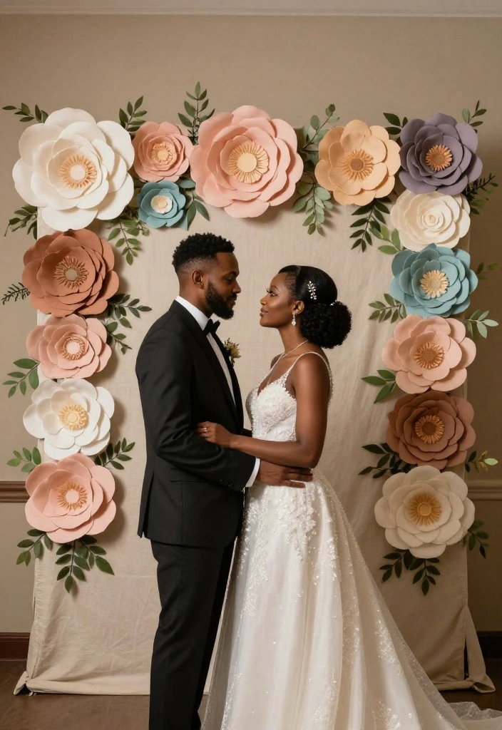 16 Wedding Backdrop Design Indoor Ideas That Wow Guests - 2. Biodegradable Backdrops 1