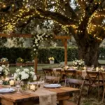 16 Wedding Backdrop Reception Head Table Ideas That Shine
