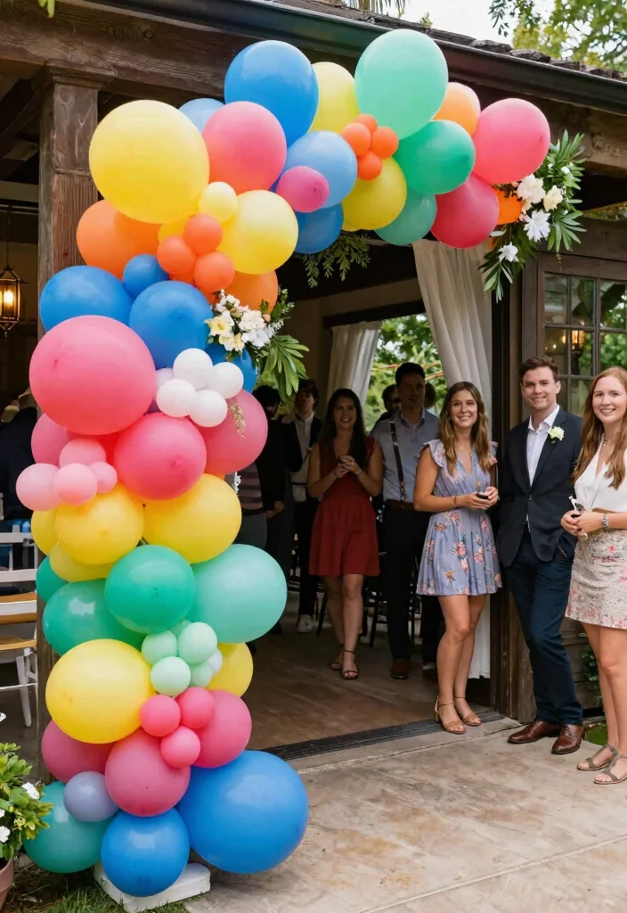 16 Wedding Decorations at Home Ideas That Feel Magical 61 16 Wedding Decorations at Home Ideas That Feel Magical - 11. Balloon Arches 1