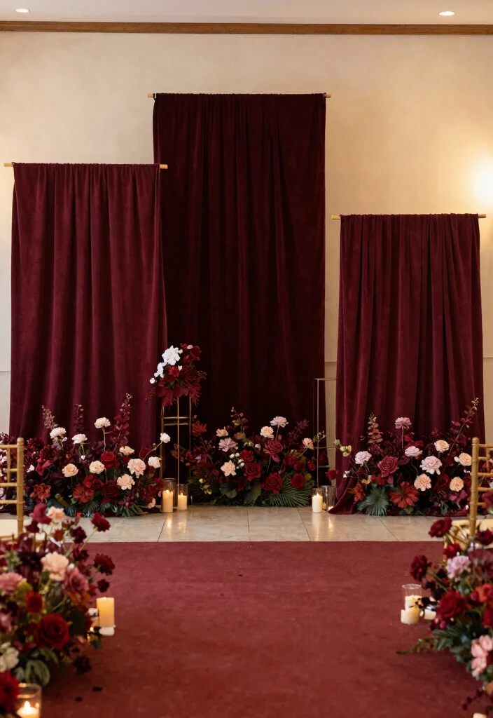 17 Burgundy Wedding Backdrop Ideas With Rich Romantic Vibes - Conclusion 1