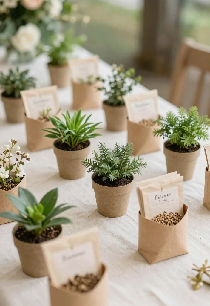 17 Decorations for Wedding Reception Ideas That Impress Guests - 17. Thoughtful Favors 1