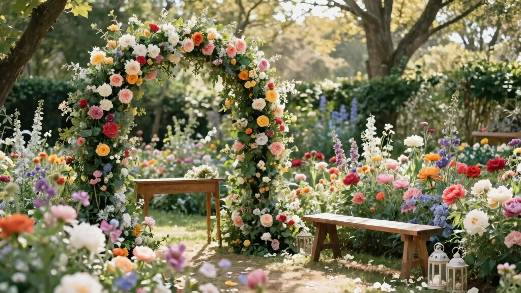 17 Garden Wedding Backdrop Ideas With Natural Romance