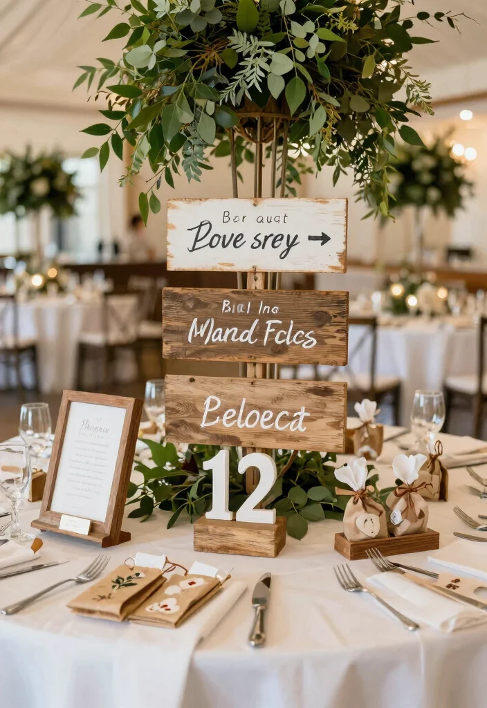 17 Luxury Wedding Decor Reception Decorations Ideas That Shine - 6. Handcrafted Details 1