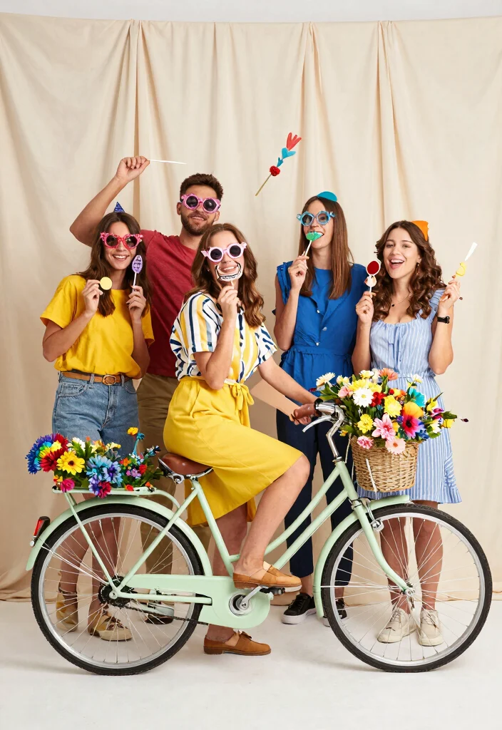 17 Wedding Decorations Entrance Ideas That Wow From First Look - 8. Creative Photo Backdrop 1