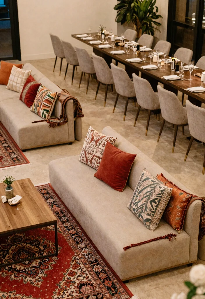 17 Wedding Room Decorations Pakistani Ideas With Rich Detail - 7. Cozy Seating Arrangements 1