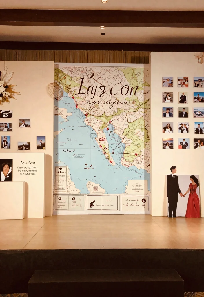 17 Wedding Stage Decorations Indian Ideas With Regal Touch - 14. Themed Decor: A Personal Touch 1