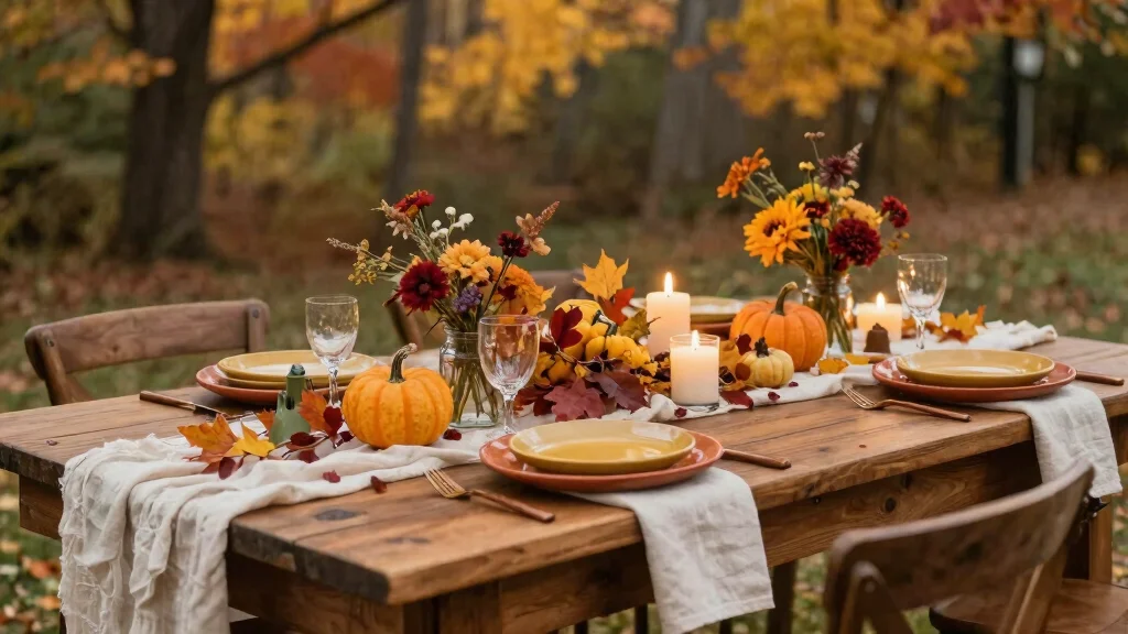 18 Fall Wedding Table Decorations Ideas With Autumn Warmth