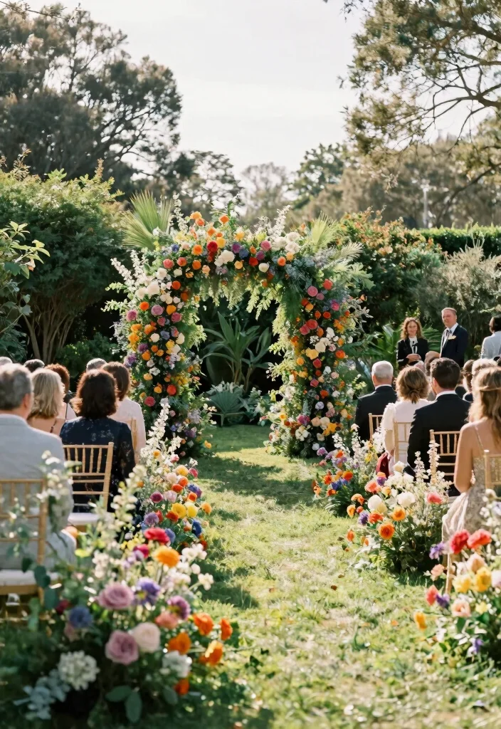 18 Luxury Wedding Backdrop Ideas That Feel Ultra Glam - 18. Luxurious Garden Oasis 1