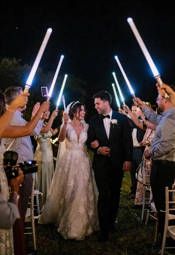 18 Star Wars Wedding Decorations Ideas Fans Will Love - 15. Star Wars-Themed Exit 1