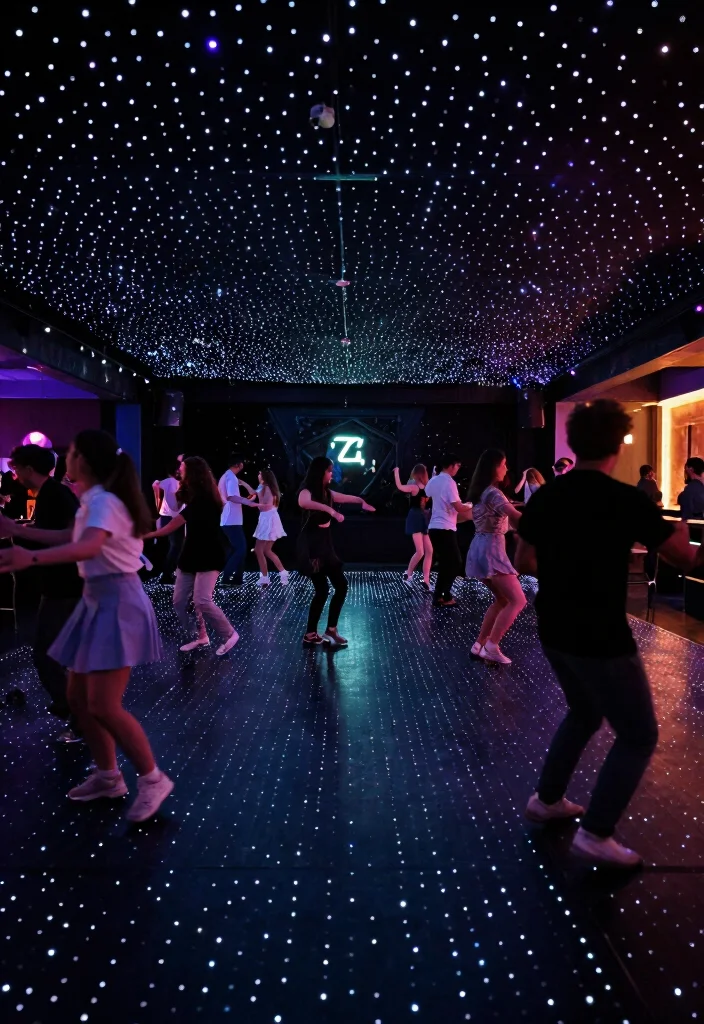 18 Star Wars Wedding Decorations Ideas Fans Will Love - 18. Starscape Dance Floor 1