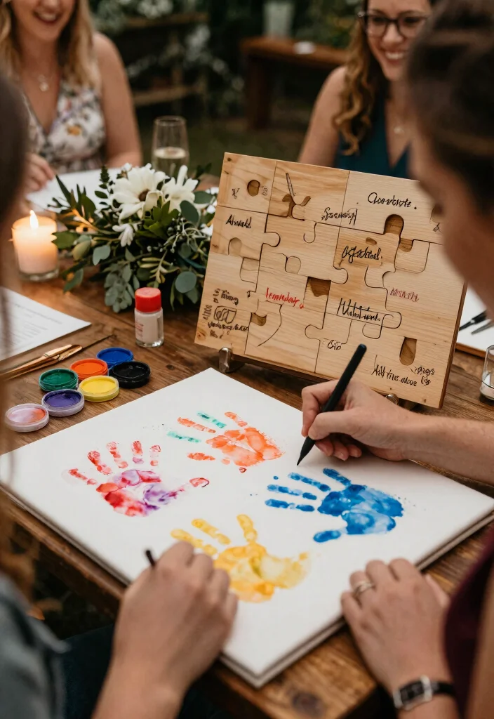 18 Wedding Decorations Ideas That Look Perfect For 2026 - 11. Creative Guest Book Alternatives 1