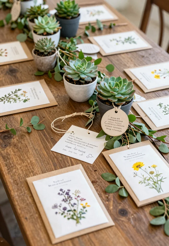 18 Wedding Decorations Ideas That Look Perfect For 2026 - 3. Plantable Favors 1
