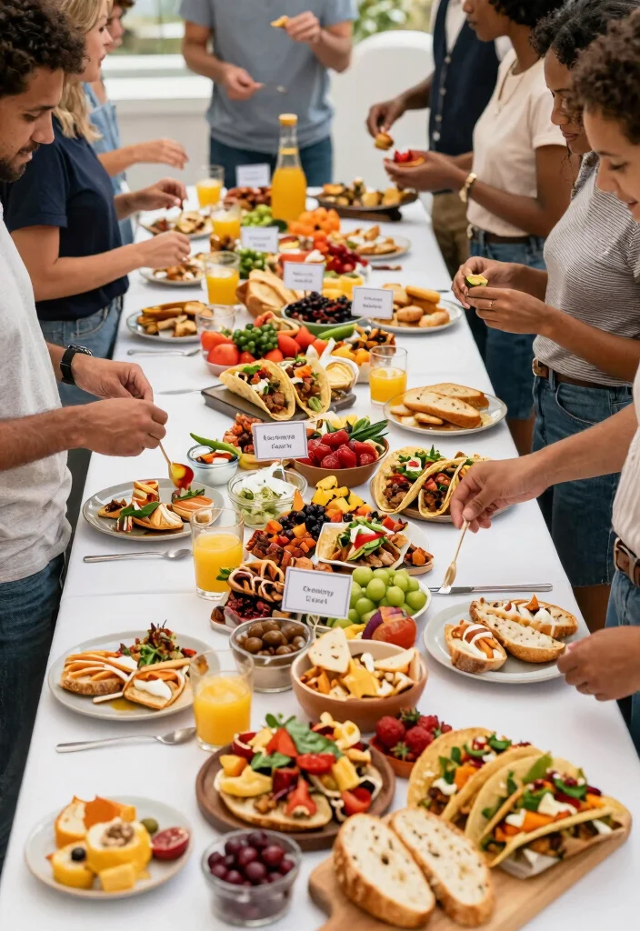 18 Wedding Grazing Table Ideas Guests Will Love - 8. Interactive DIY Stations 1